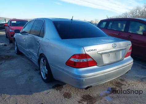 2004 Lexus Ls 430 from USA, damaged, VIN JTHBN36F340167142